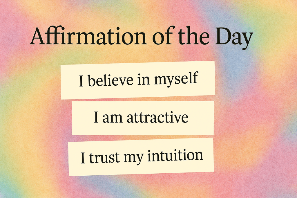 Affirmation of the&nbsp;day