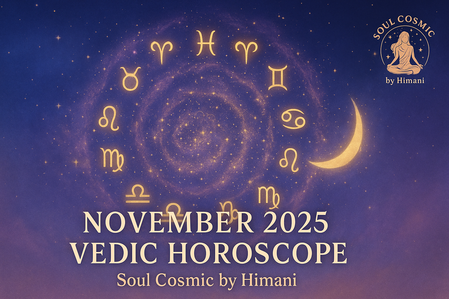 November 2025 Vedic Monthly Horoscope: Transformation, Truth & Healing