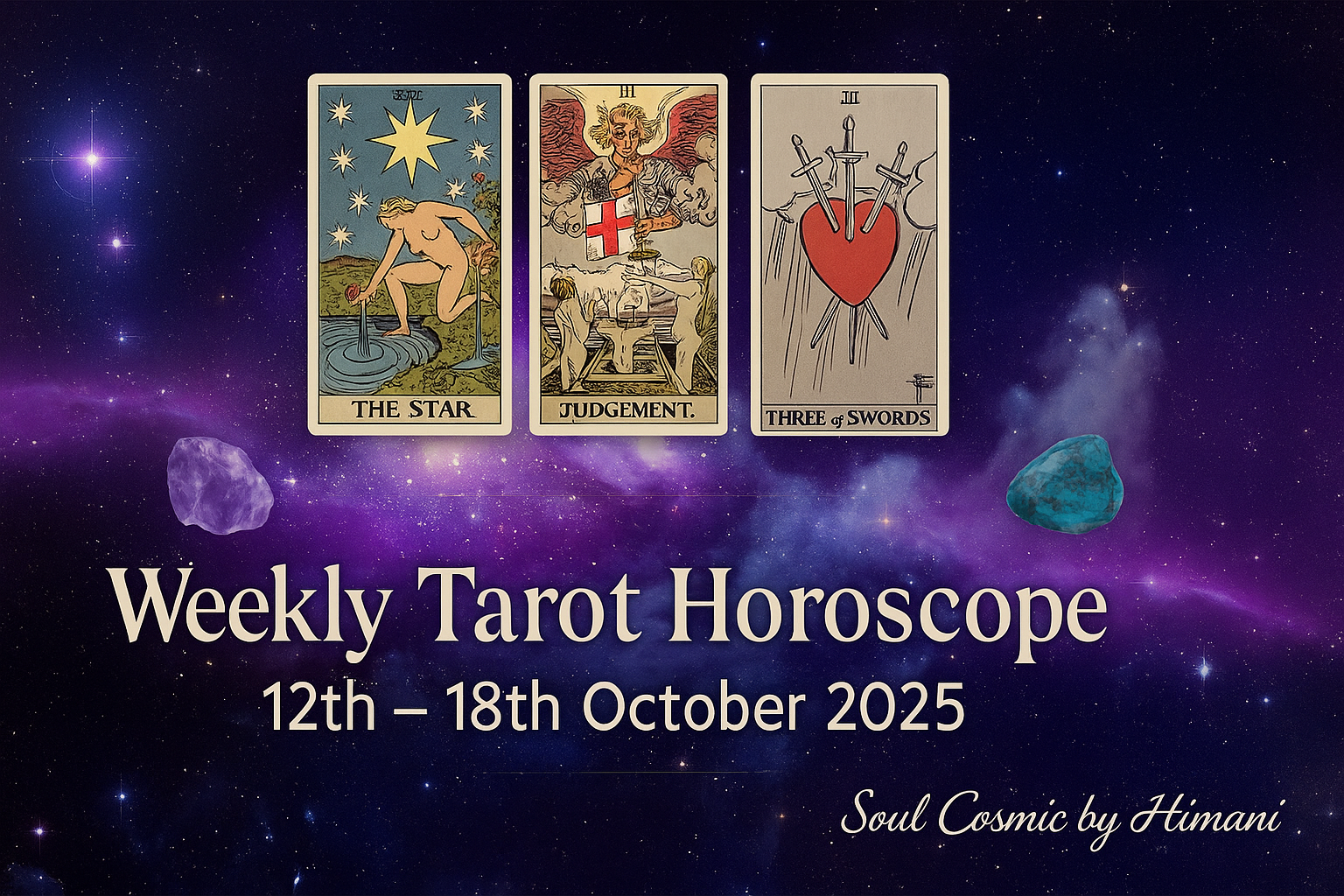 Weekly Tarot Horoscope (12th – 18th October 2025)