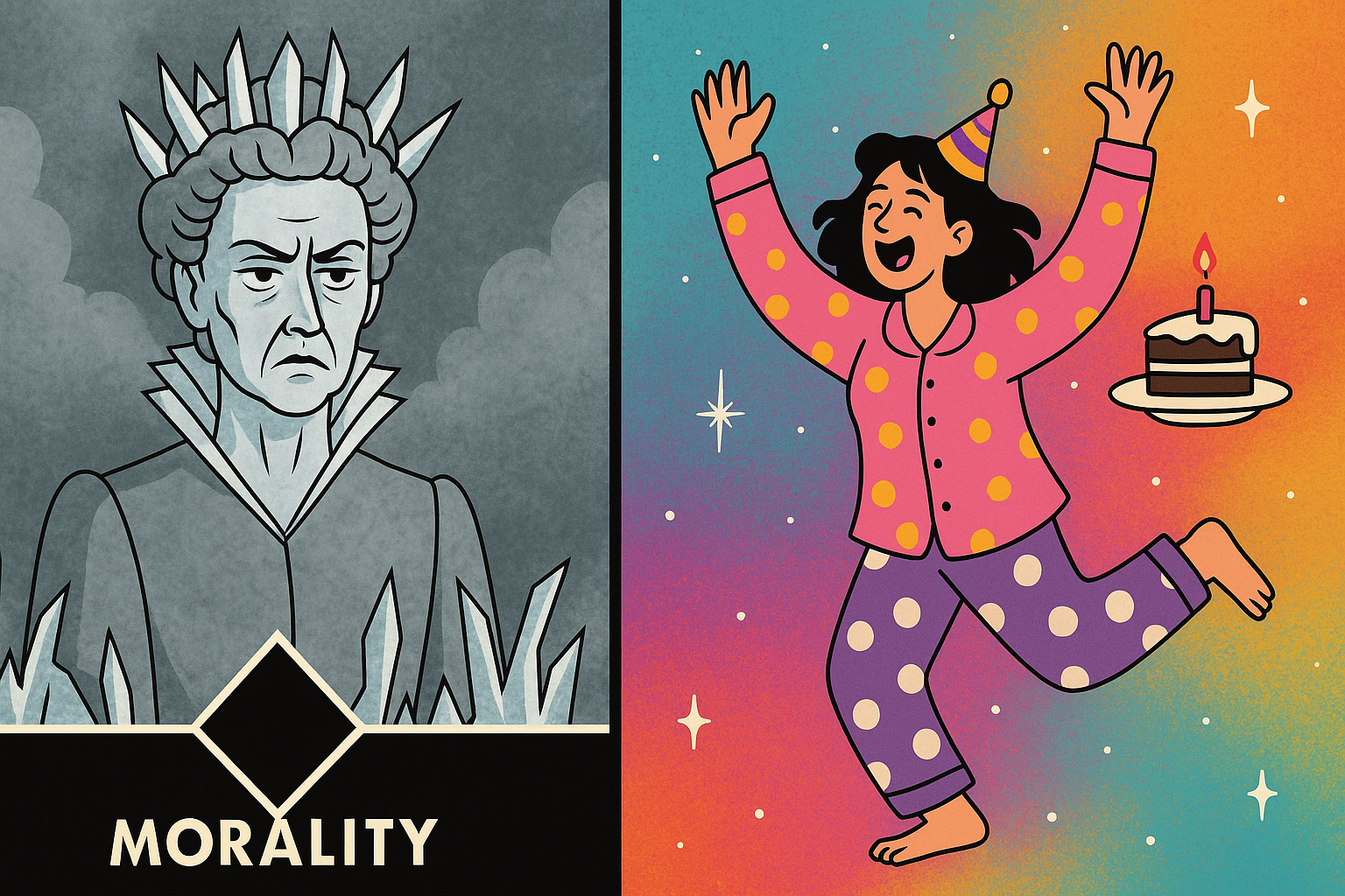 Saturday Card of the Day – Queen of Clouds (Morality)