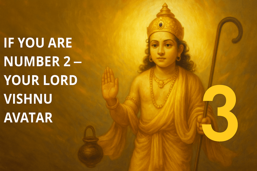 If You Are Number 3 — Your Lord Vishnu&nbsp;Avatar