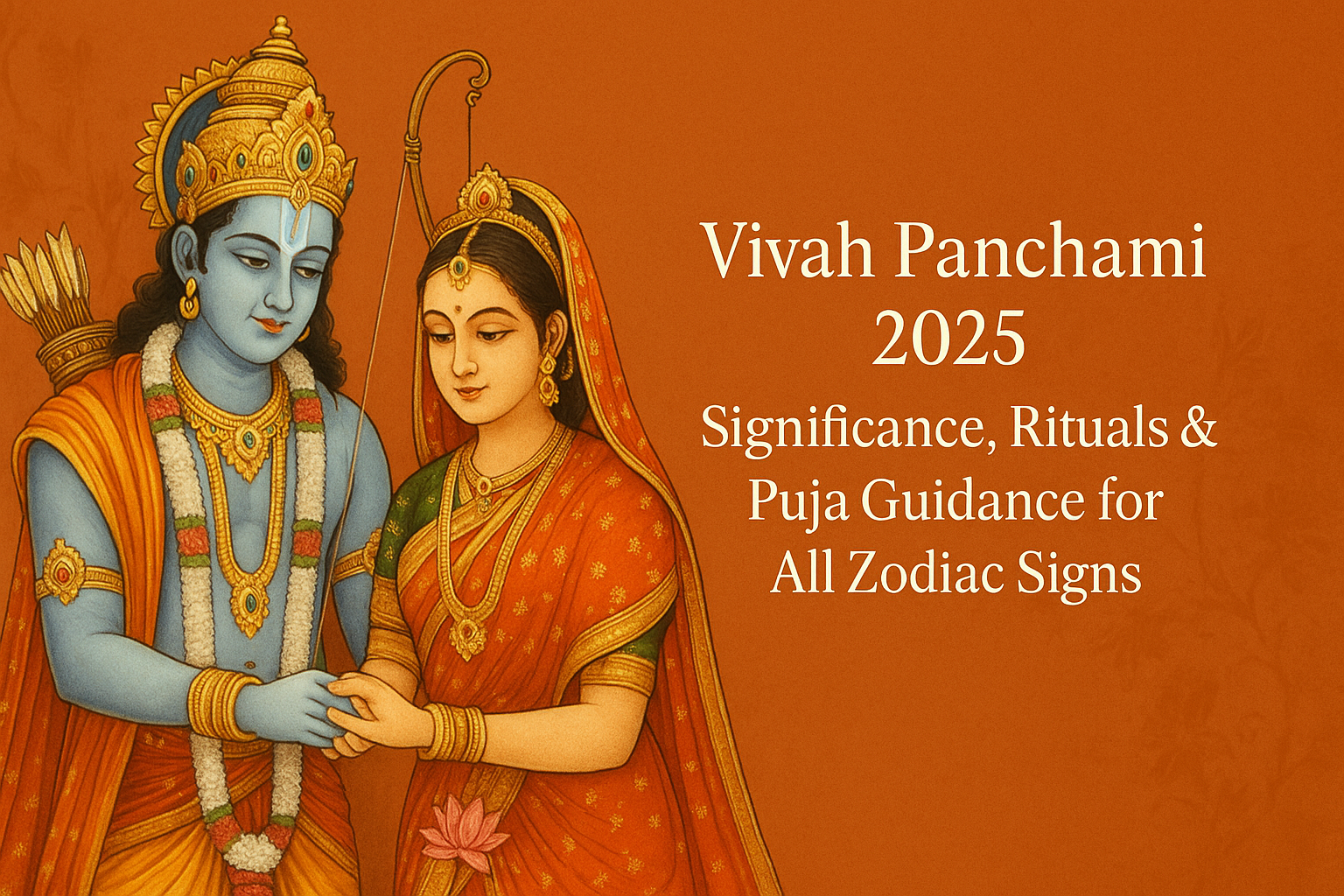 Vivah Panchami 2025: Significance, Rituals & Puja Guidance for All Zodiac Signs