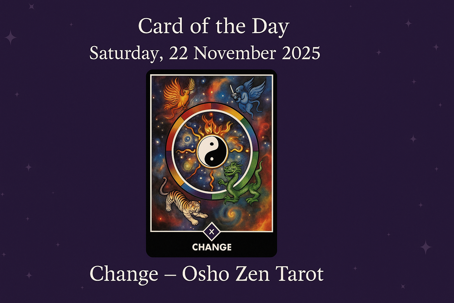 Card of the Day – Saturday, 22 November 2025-