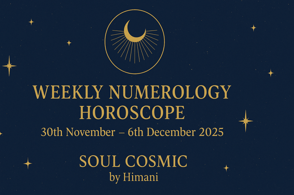 **Weekly Numerology Horoscope
