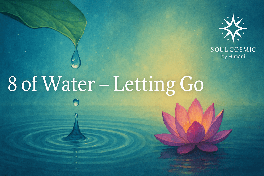 Sunday, 2nd November 2025 ✦Card of the Day: 8 of Water – Letting Go (Osho Zen&nbsp;Tarot)
