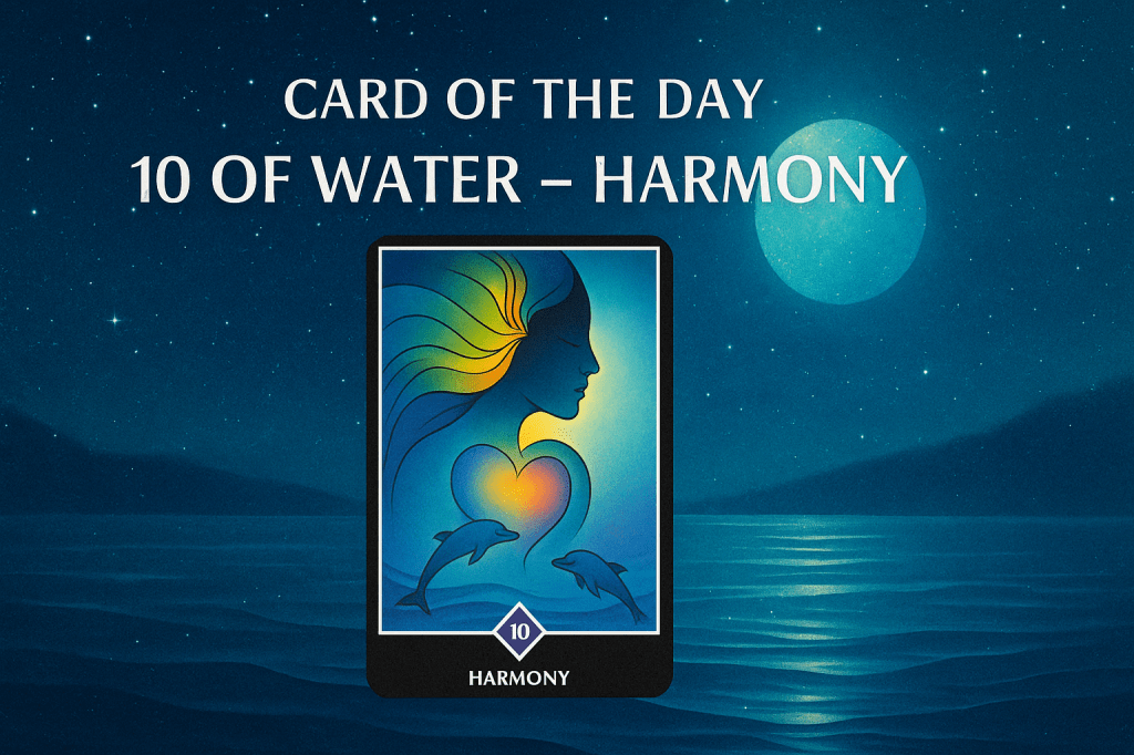 Card of the Day: 10 of Water –&nbsp;Harmony