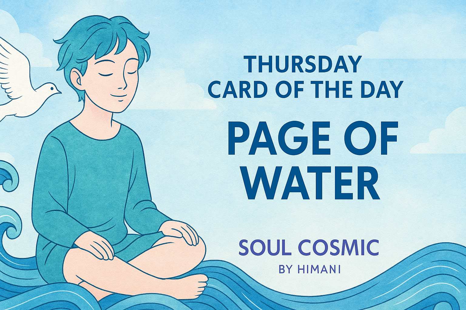 Thursday Card of the Day – Page of Water; Understanding