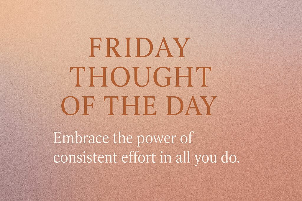 Thought of the&nbsp;day