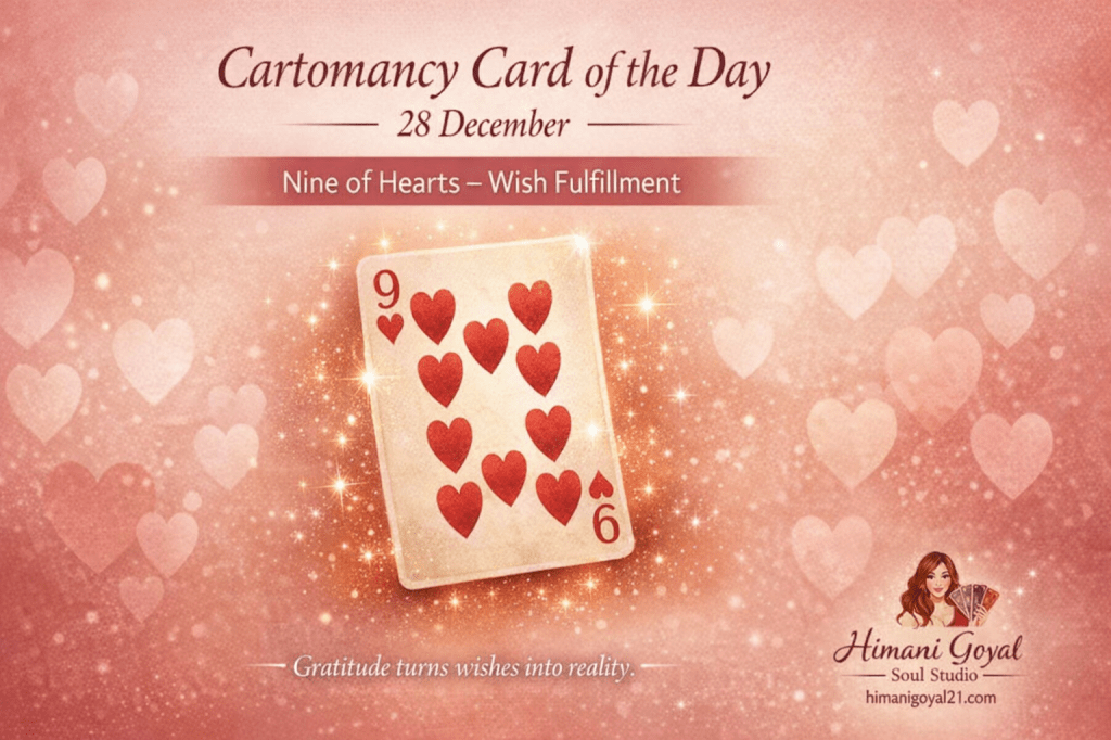 Cartomancy Card of the Day – 28 December