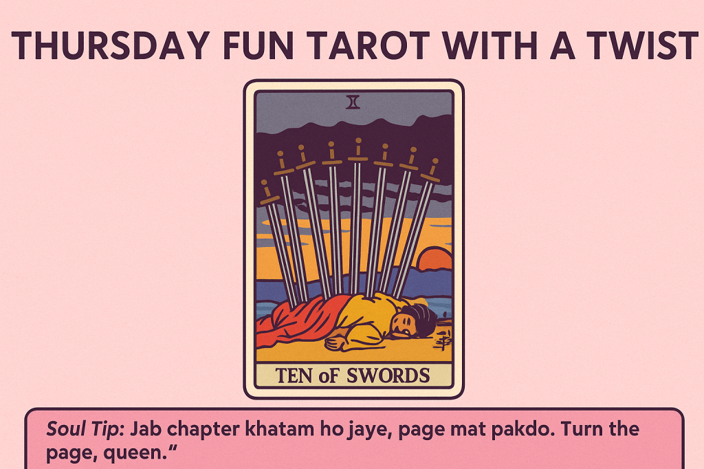 Thursday Tarot With a Twist: 10 of&nbsp;Swords