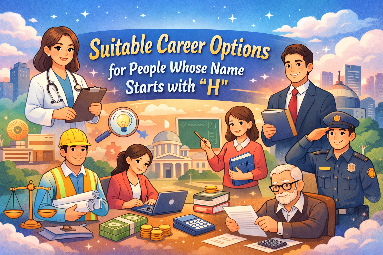 Suitable Career Options for People Whose Name Starts with “H”