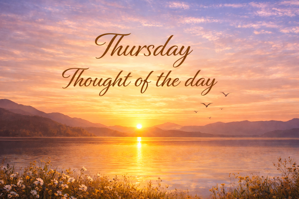 Thought of the&nbsp;day