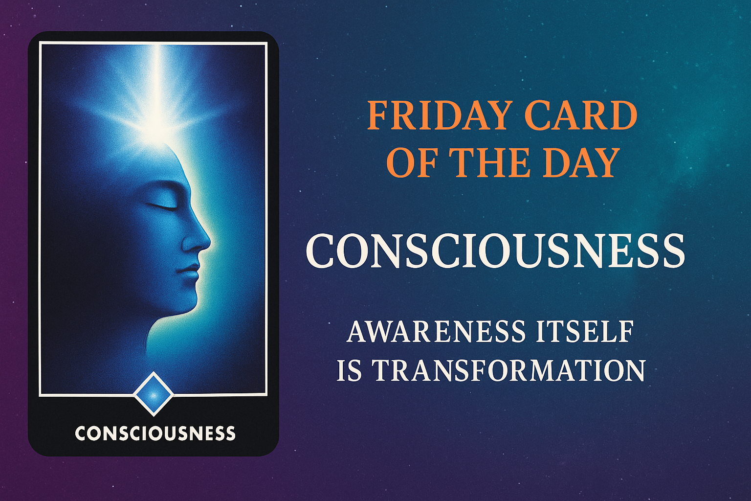 Friday Tarot with a Twist: Consciousness – The 12/12 Portal Awakening