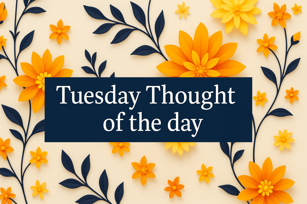 Thought of the&nbsp;day