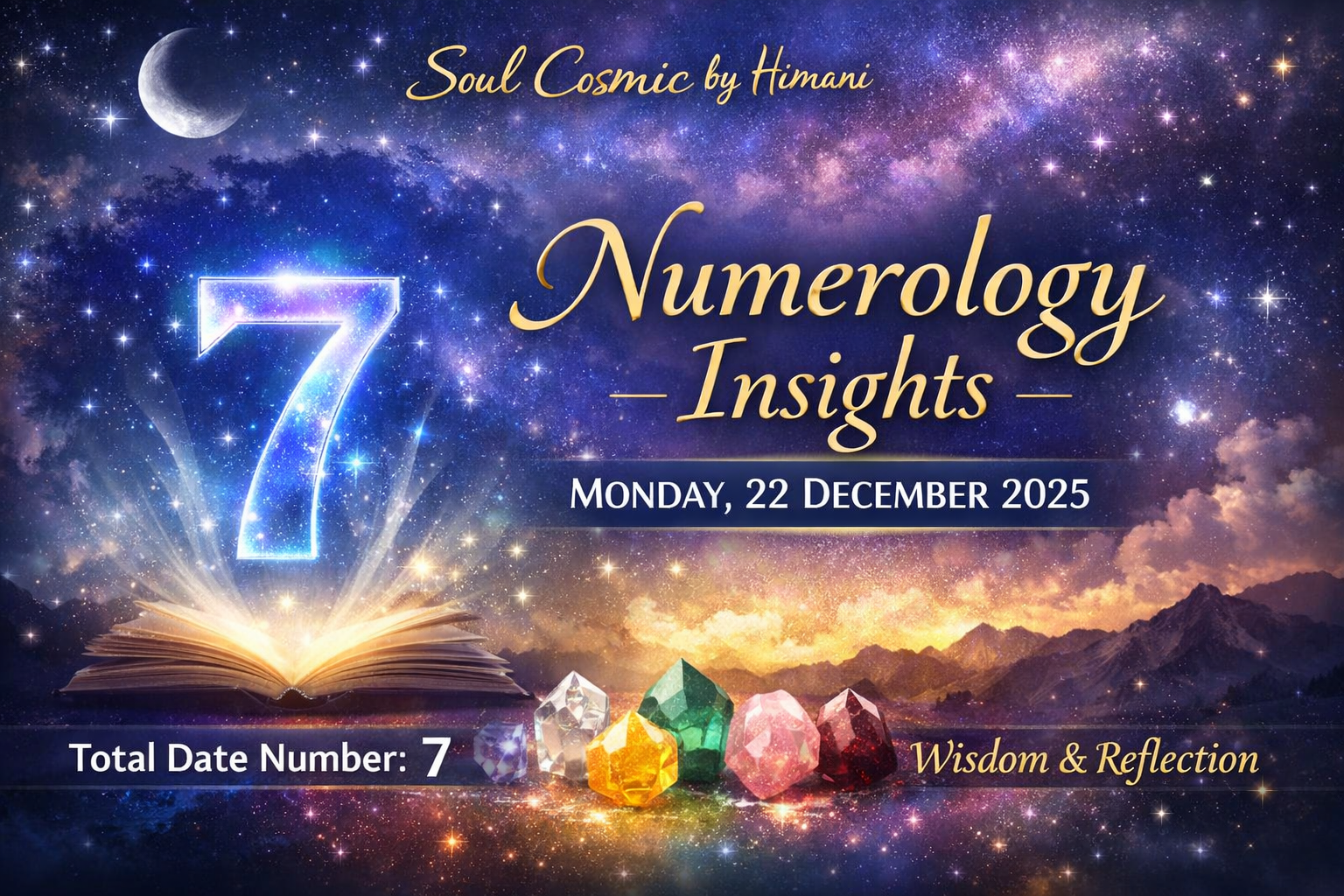 Total Date Number Influence – Monday, 22 December 2025