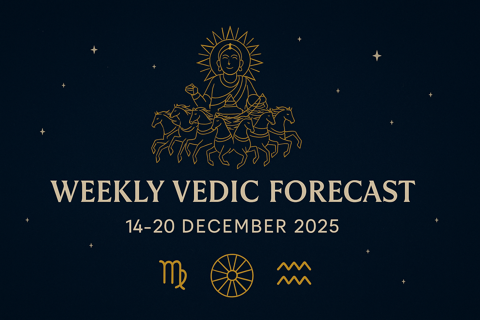 **Weekly Vedic Forecast: 14–20 December 2025**