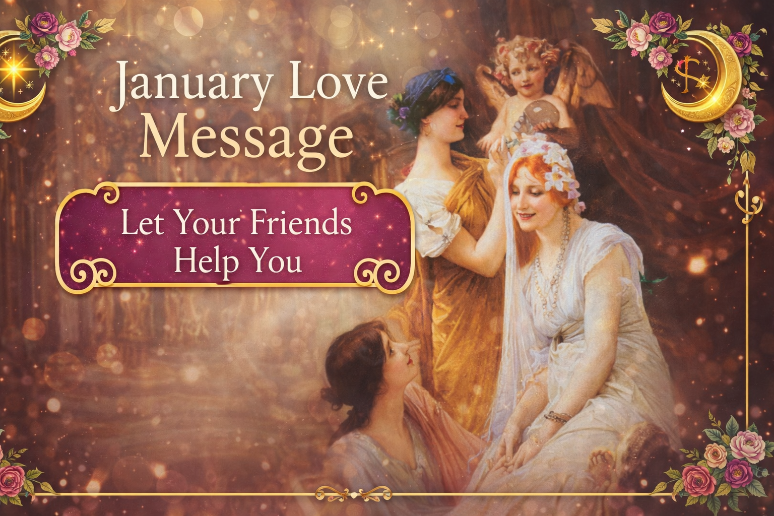 January Love Message: Let Your Friends Help You