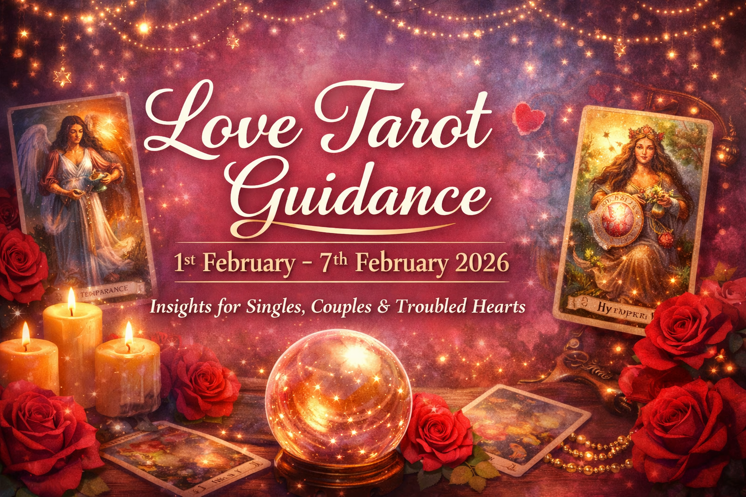 Love Tarot Guidance for the Week-1st February – 7th February 2026