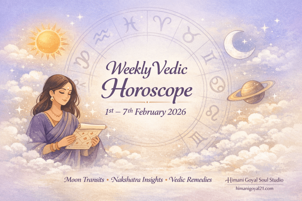 Weekly Vedic Horoscope-1st February – 7th February&nbsp;2026