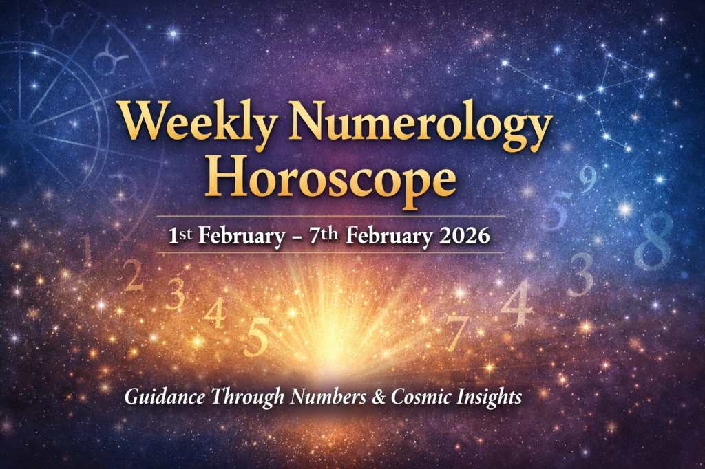Weekly Numerology Horoscope-1st February – 7th February&nbsp;2026
