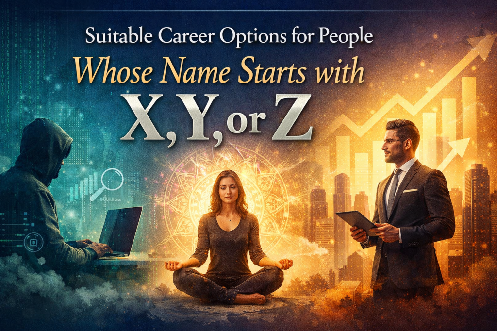 Suitable Career Options for People Whose Name Starts with X, Y, or&nbsp;Z