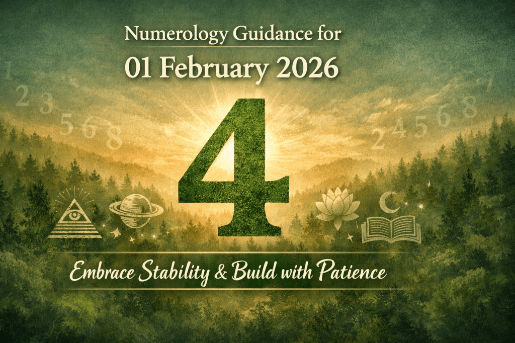 Numerology Guidance for Sunday, 01 February&nbsp;2026