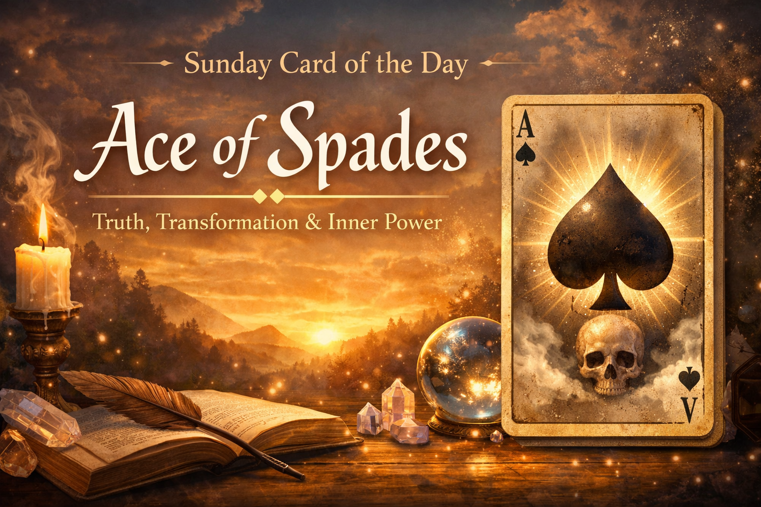 Sunday Card of the Day: Ace of Spades