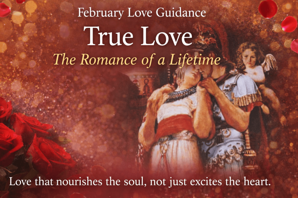 February Love Guidance 2026-True Love – The Romance of a&nbsp;Lifetime