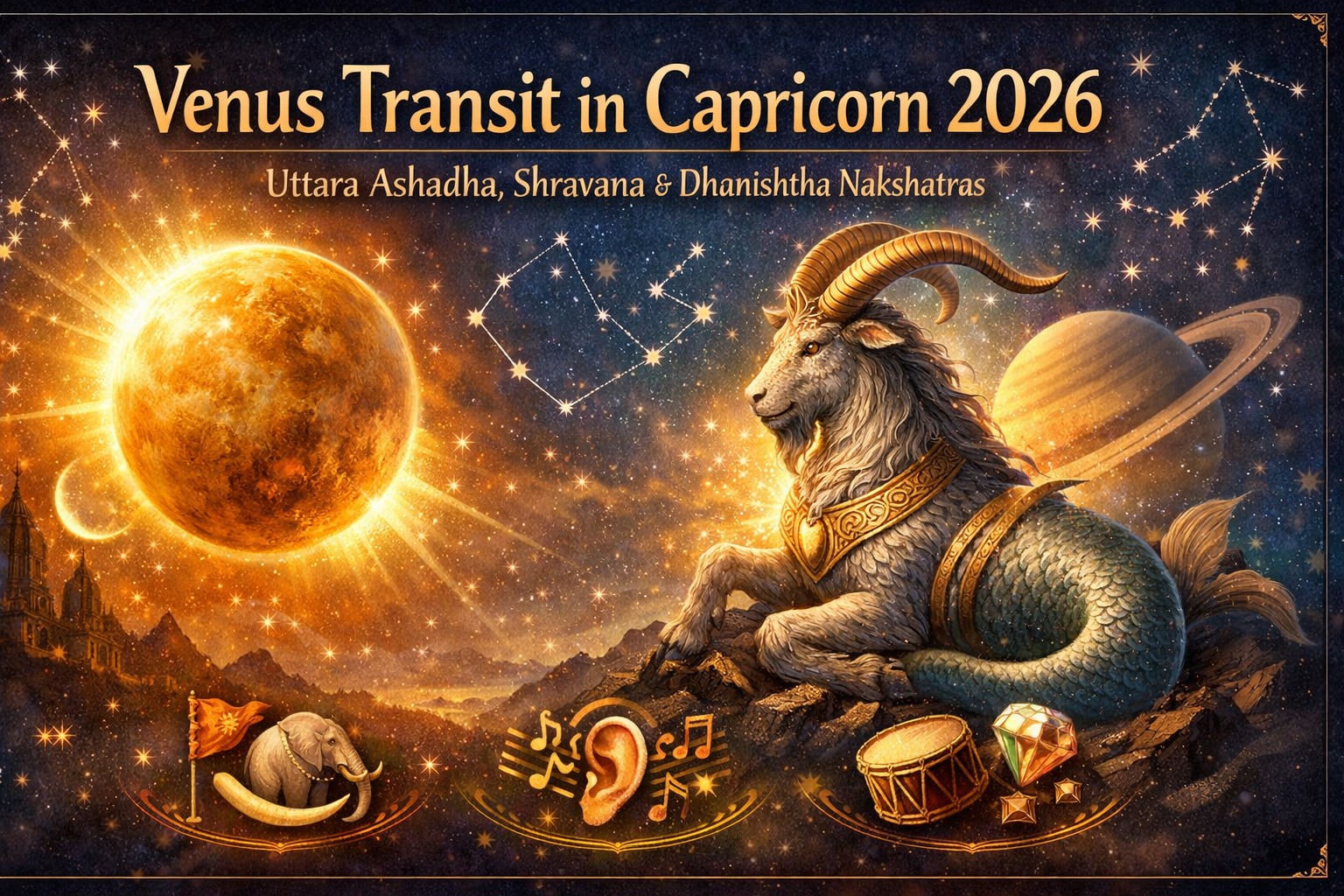 Venus Transit in Capricorn 2026