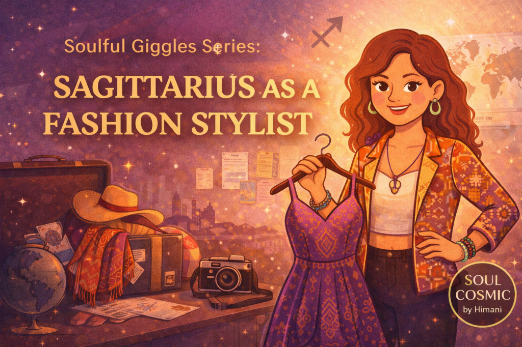✦ Soulful Giggles Series: Sagittarius as a Fashion Stylist&nbsp;✦