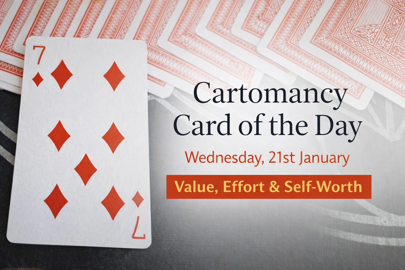 Cartomancy Card of the Day-Wednesday, 21st January