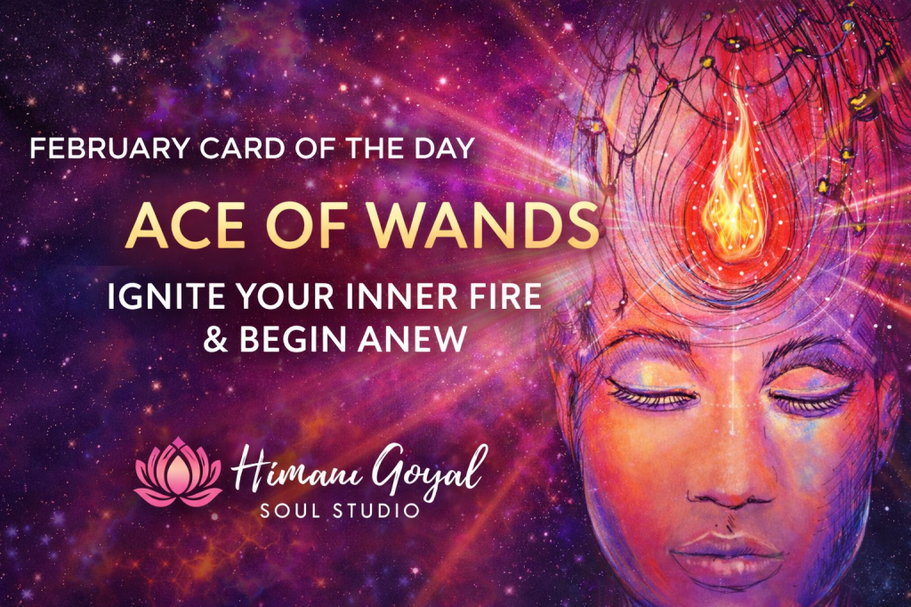 Card of the Day – February Guidance-Ace of&nbsp;Wands
