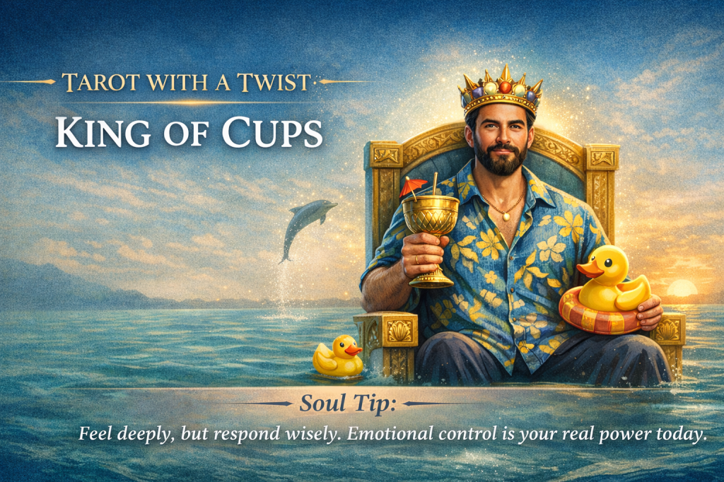 Tarot With a Twist: King of CupsThursday, 8th January&nbsp;2026