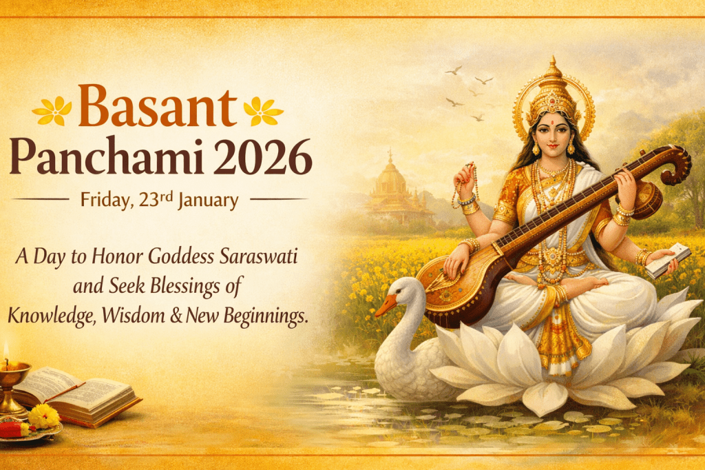 Basant Panchami 2026: Significance, Time, Rituals, Prasad &&nbsp;Mantras