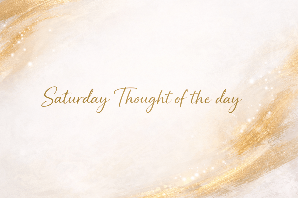 Thought of the&nbsp;day