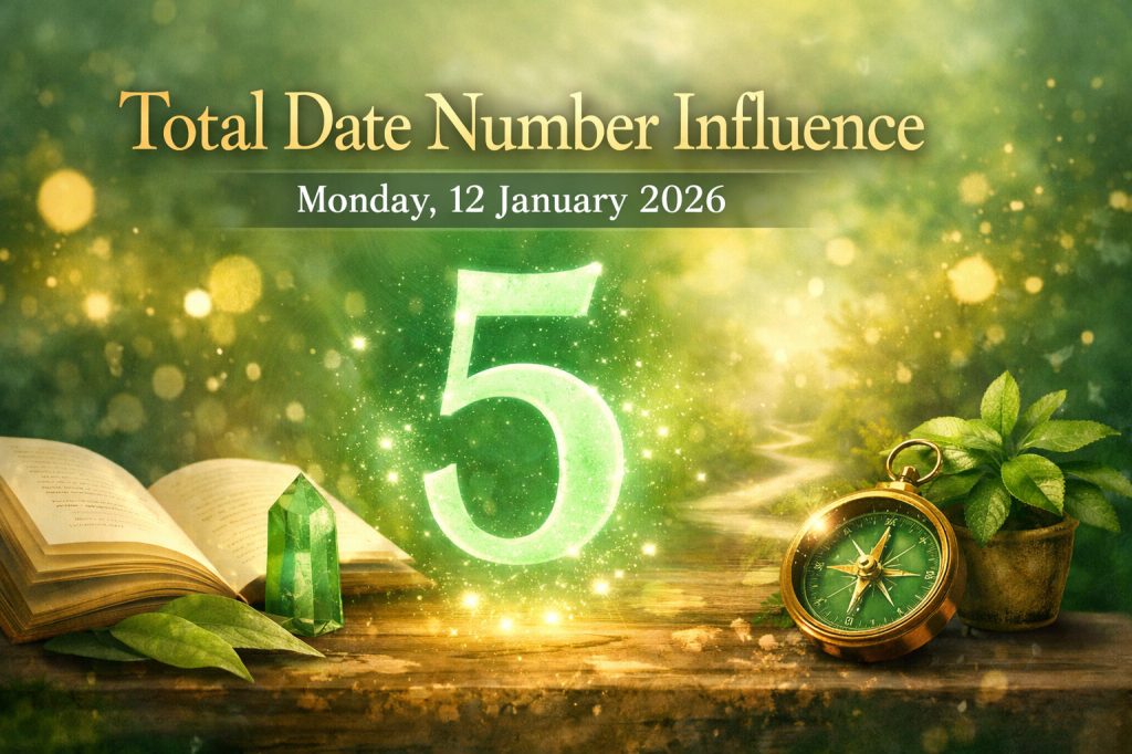 Total Date Number Influence for Monday, 12 January&nbsp;2026