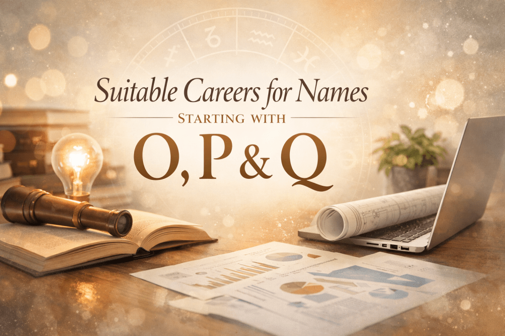 Suitable Career Choices Based on Name Initials: O, P &&nbsp;Q