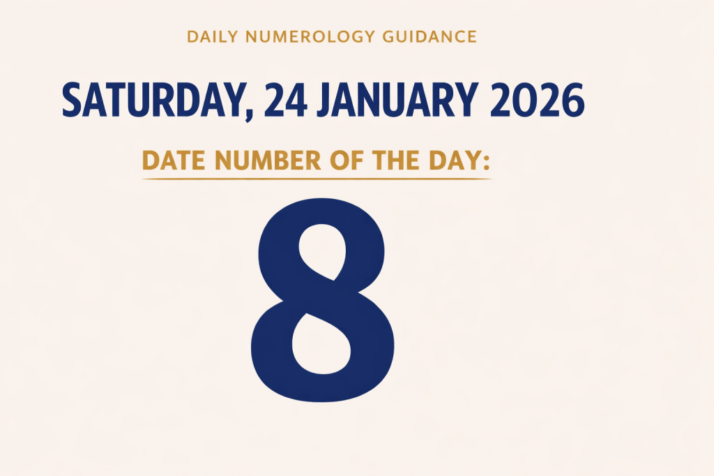 Daily Numerology Guidance- Saturday, 24 January 2026- Date Number Impact on All Birth&nbsp;Numbers