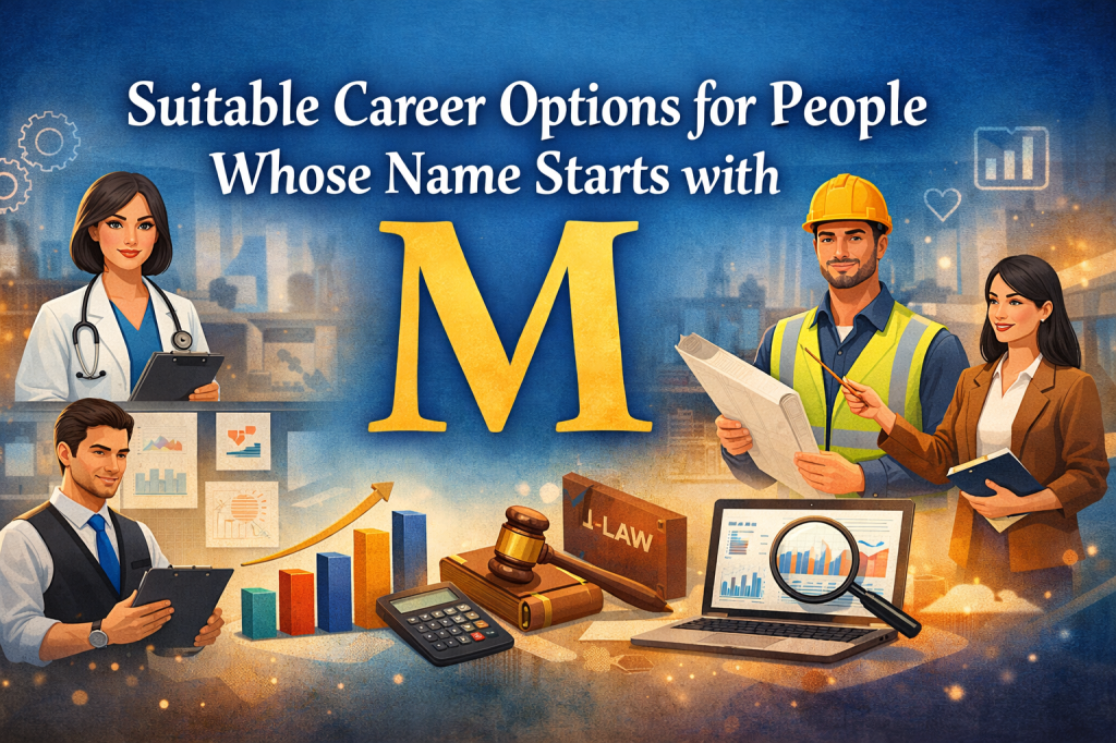 Suitable Career Options for People Whose Name Starts with&nbsp;M