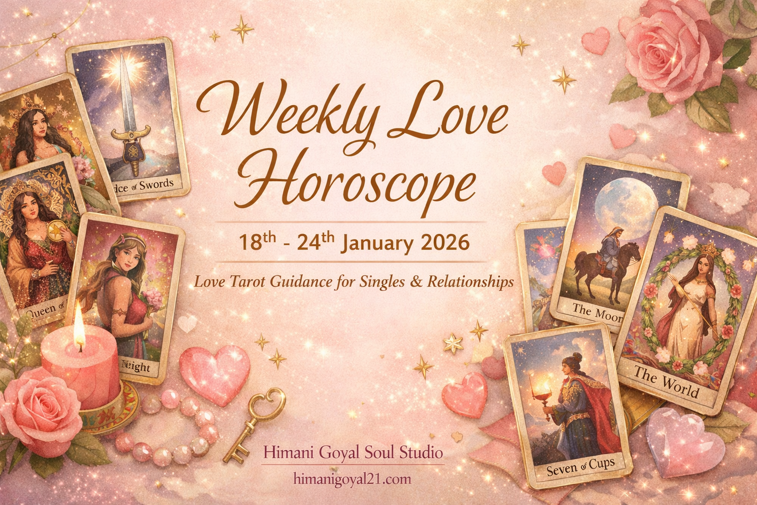 Weekly Love Horoscope-18th–24th January 2026