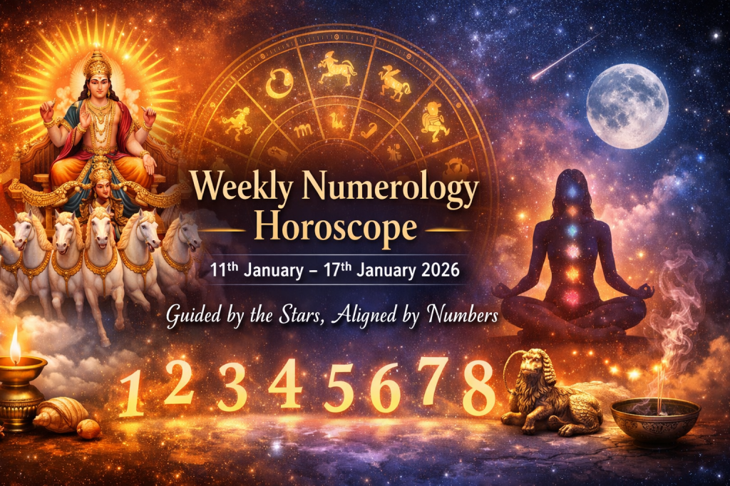 Weekly Numerology Horoscope 11th January – 17th January&nbsp;2026