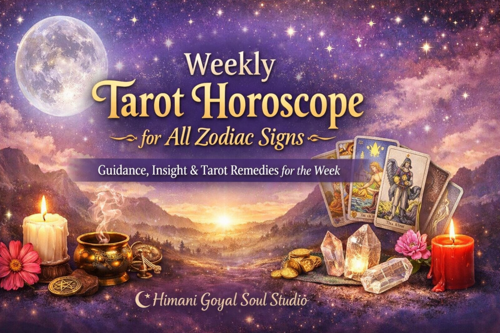 Weekly Tarot Horoscope for All Zodiac Signs-11th January-17th January’2026