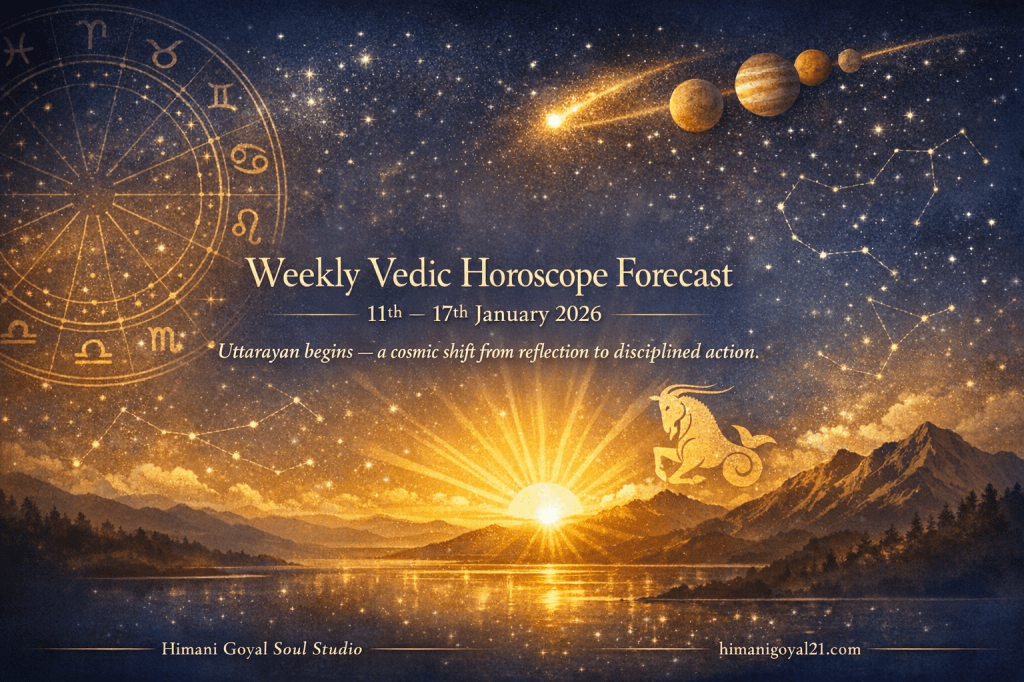 Weekly Vedic Horoscope Forecast-11th January – 17th January&nbsp;2026