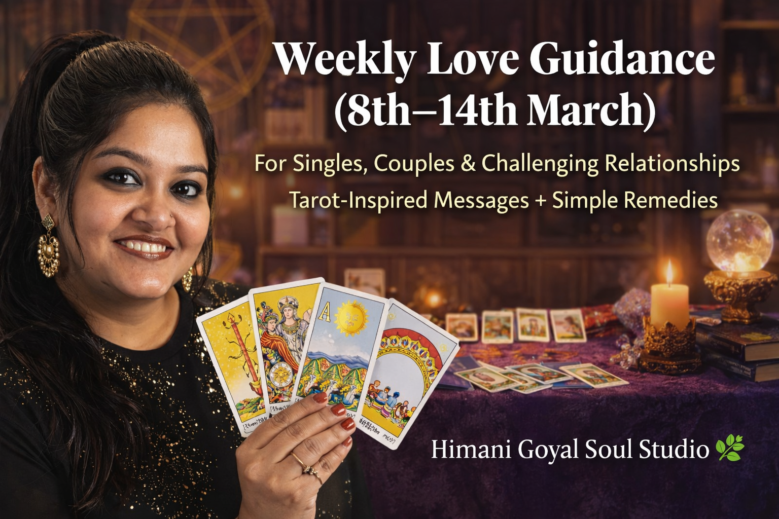 Weekly Love Guidance (8th–14th March)
