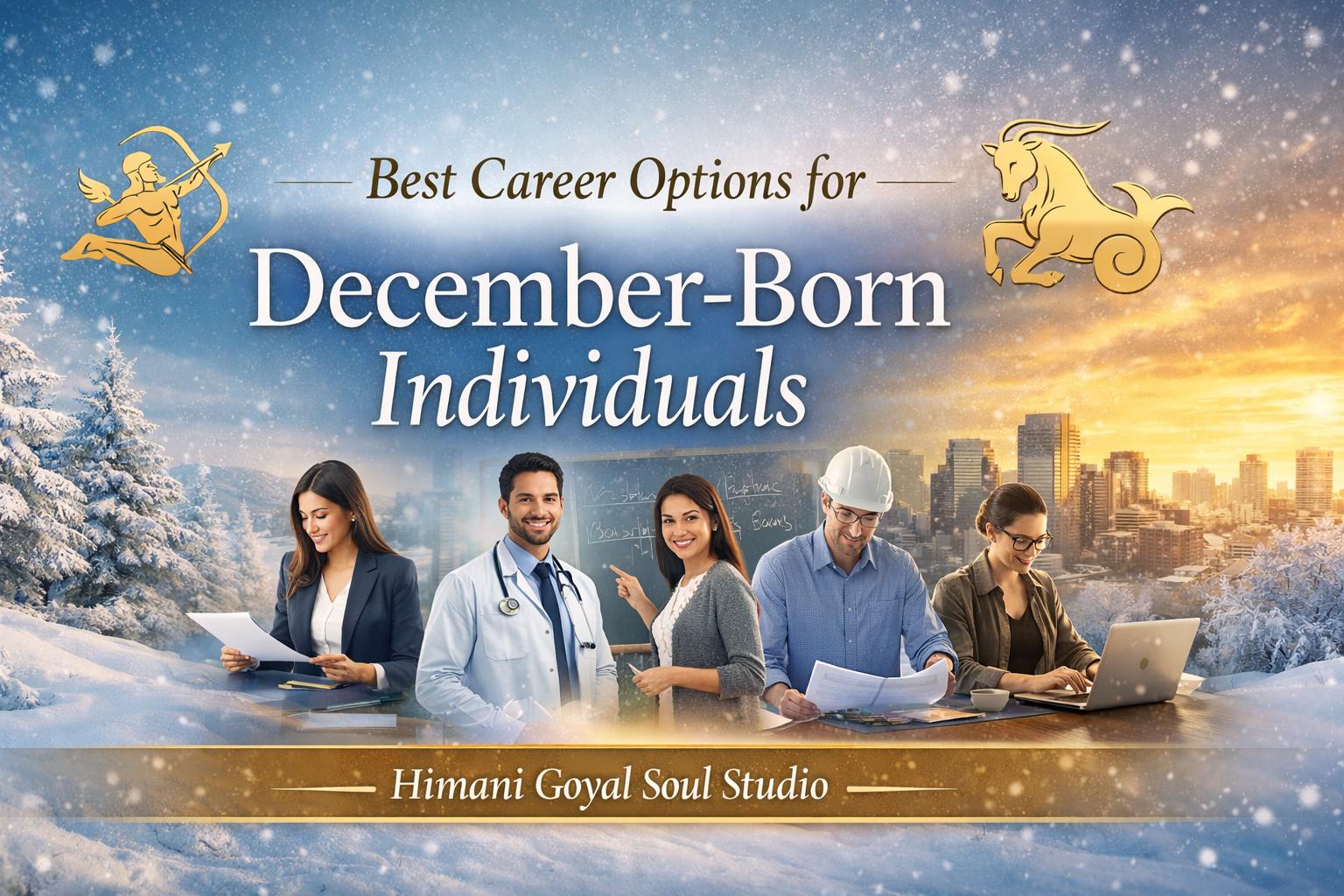 December-Born Personalities: Best Career Options for Your Natural Strengths