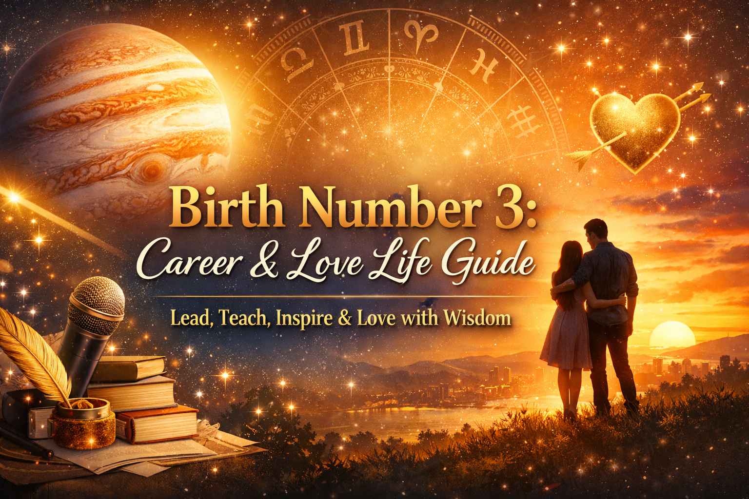 Birth Number 3: Career & Love Life Guide