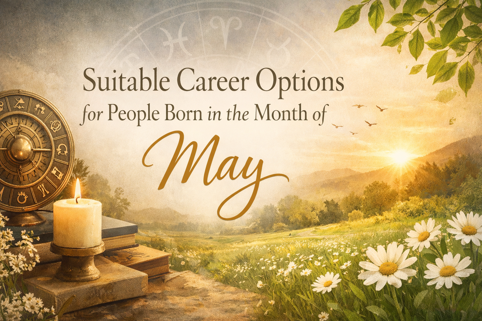 Suitable Career Options for People Born in the Month of May