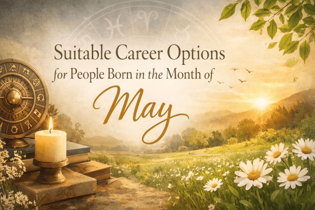 Suitable Career Options for People Born in the Month of&nbsp;May