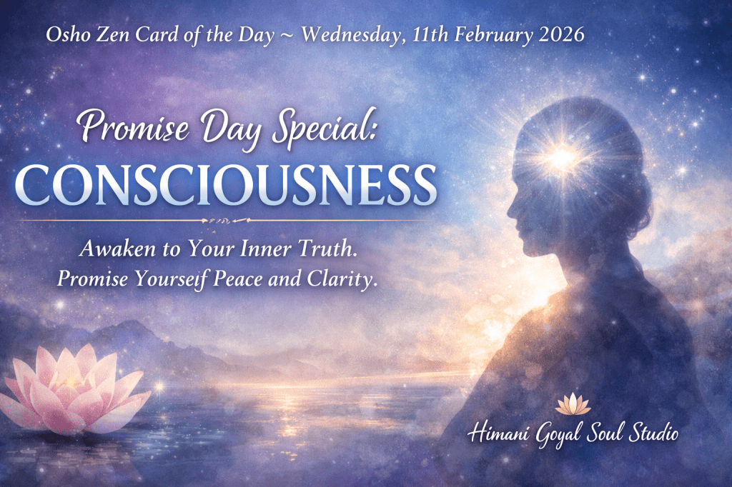 Osho Zen Card of the Day – Wednesday, 11th February&nbsp;2026