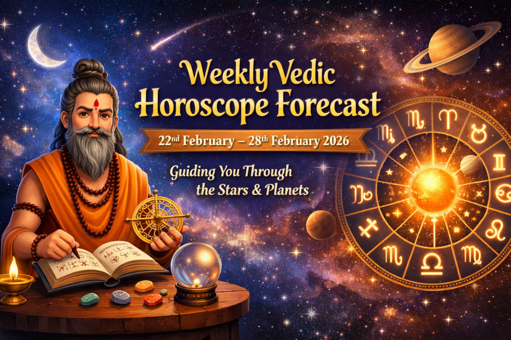 Weekly Vedic Horoscope Forecast: 22nd February – 28th February 2026